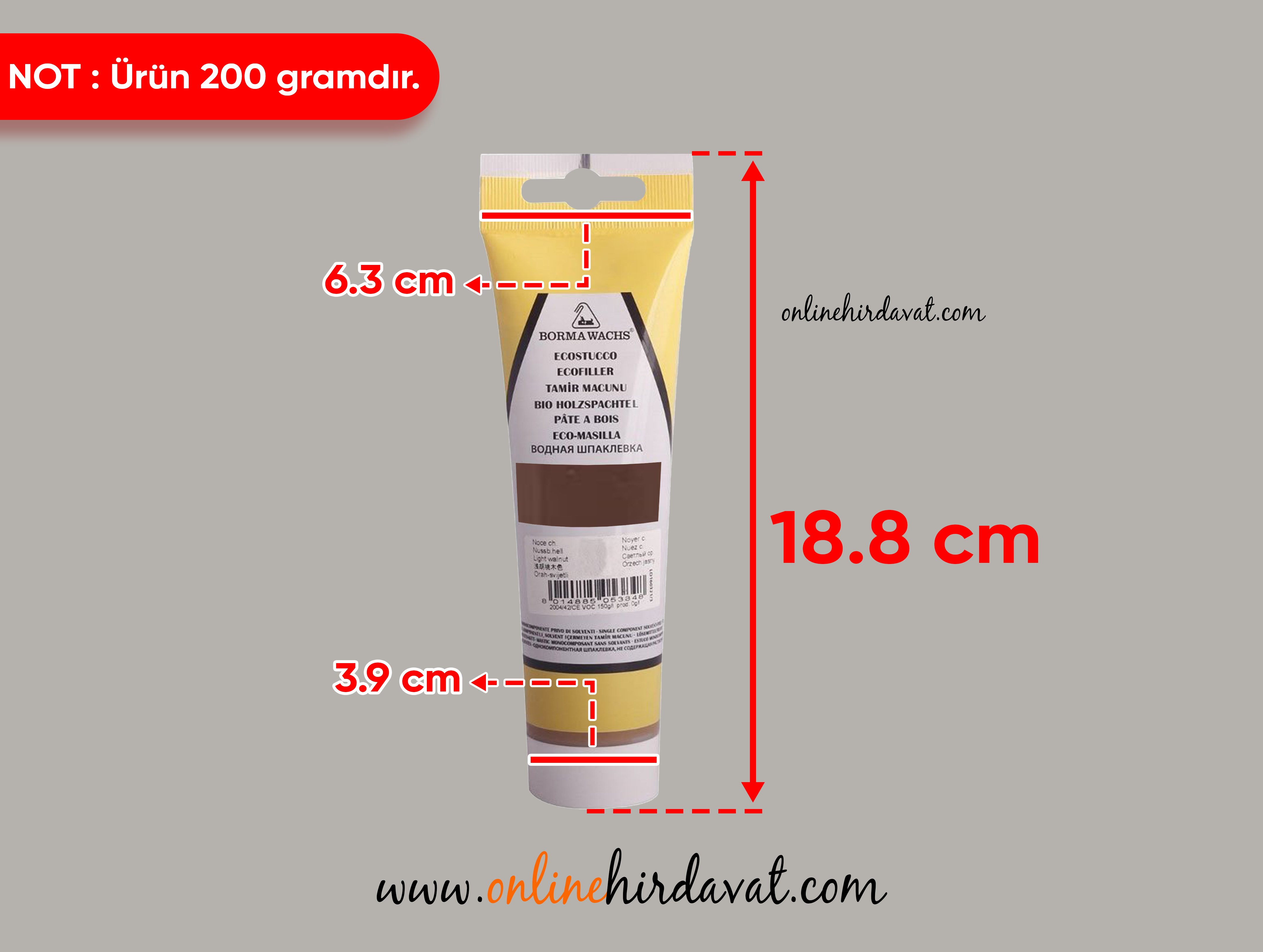 Borma Wachs Tamir Macunu Ceviz Online Hırdavat